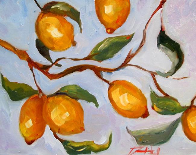 Art: Lemon Tree No. 5 by Artist Delilah Smith