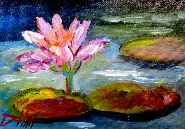 Art: Waterlilies by Artist Delilah Smith