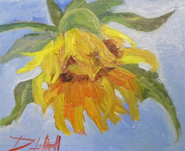 Art: Sunflower No. 9 by Artist Delilah Smith