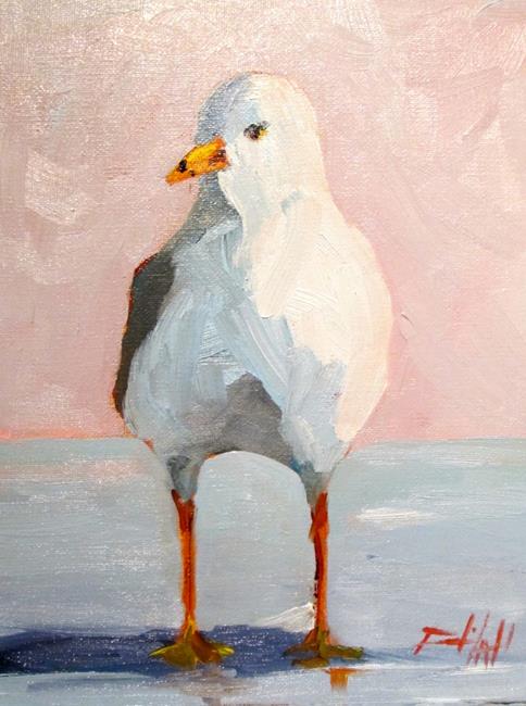 Art: Seagull No.5 by Artist Delilah Smith