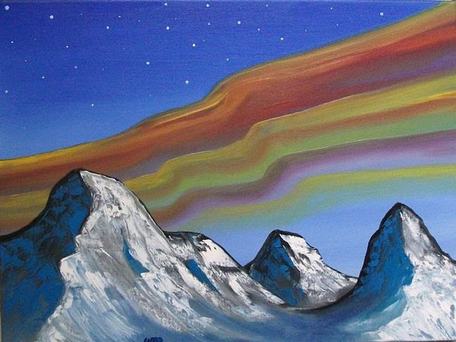Art: AURORA BOREALIS by Artist Bryan Ward