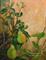 Art: Pear Tree with Fruit oil painting by Artist Karen Winters
