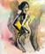 Art: Nude in Counterpoint by Artist Naquaiya