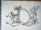 Art: Letter D by Artist Chris Jeanguenat