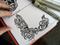 Art: L is for Lucky- Hand Lettering by Artist Chris Jeanguenat