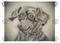 Art: Miniature Dachshund by Artist Naquaiya