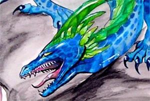 Detail Image for art Blue Anger