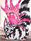 Art: Pink and Silver by Artist Nico Niemi