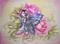 Art: Pink Roses and Fae by Artist Nico Niemi