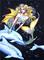 Art: Mermaid and Dolphins by Artist Nico Niemi