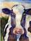 Art: Cow of Many Colors by Artist Catherine Darling Hostetter
