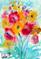 Art: RED YELLOW BOUQUET by Artist LUIZA VIZOLI