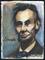 Art: ATC - Lincoln by Artist Madeline  Carol Matz