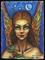 Art: ATC - Fairy #4 by Artist Madeline  Carol Matz
