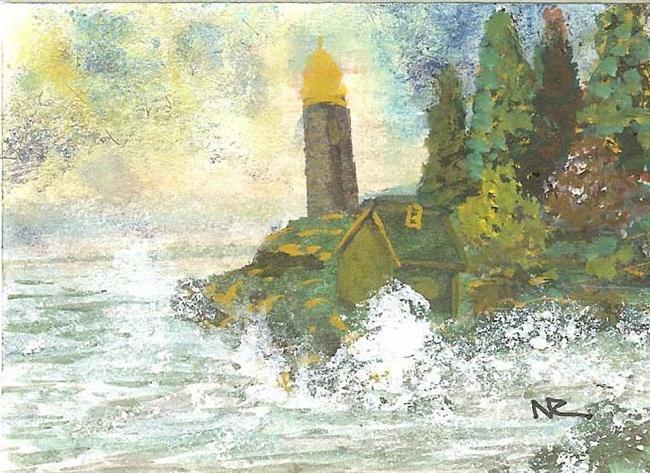 Art: Light House #2 by Artist Nata ArtistaDonna