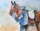 Art: Endurance race by Artist Deborah Sprague