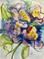 Art: Purple Flowers by Artist Delilah Smith