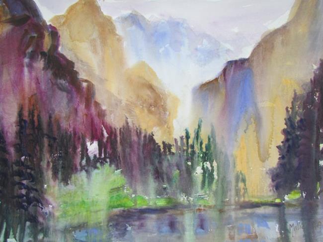 Private Profile Page   Impressionistic Mountains 