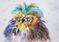 Art: Fluffy Bird by Artist Delilah Smith