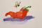 Art: Red Hot Pepper by Artist Delilah Smith