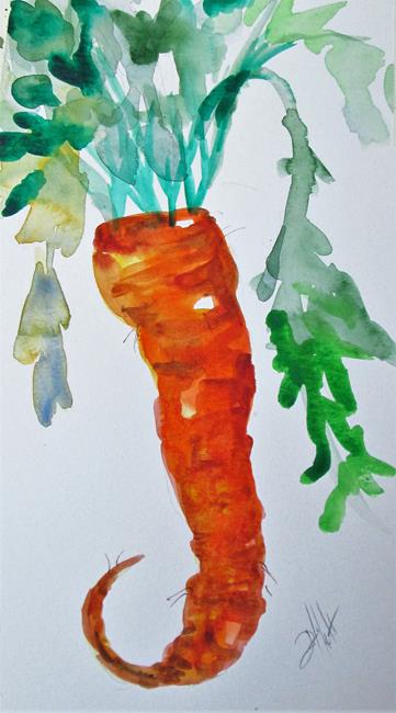 Art: Carrot by Artist Delilah Smith