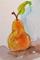Art: Yellow Pear by Artist Delilah Smith