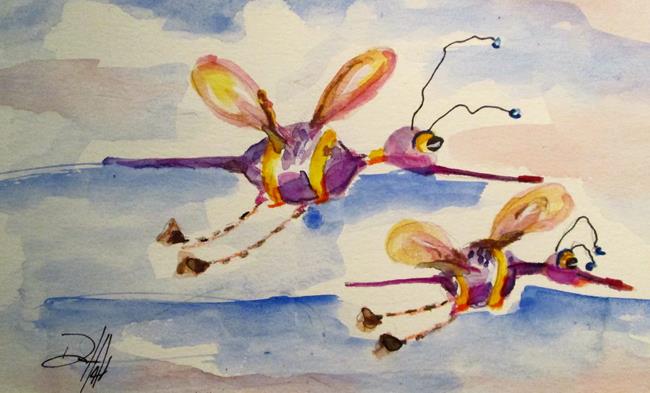Art: Mosquitos by Artist Delilah Smith
