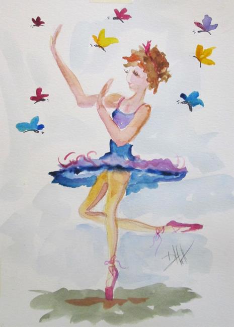 Art: Butterfly Dance by Artist Delilah Smith
