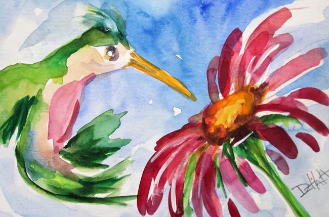 Art: Hummingbird No. 15 by Artist Delilah Smith