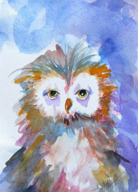 Art: Hootie by Artist Delilah Smith