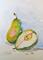Art: Pear Still Life by Artist Delilah Smith