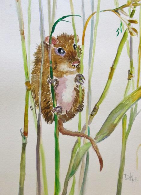 Art: Field Mouse by Artist Delilah Smith