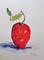 Art: Apple ,No. 18 Apple Series by Artist Delilah Smith