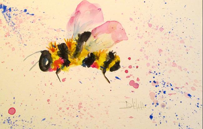 Art: Valentine Bee-sold by Artist Delilah Smith