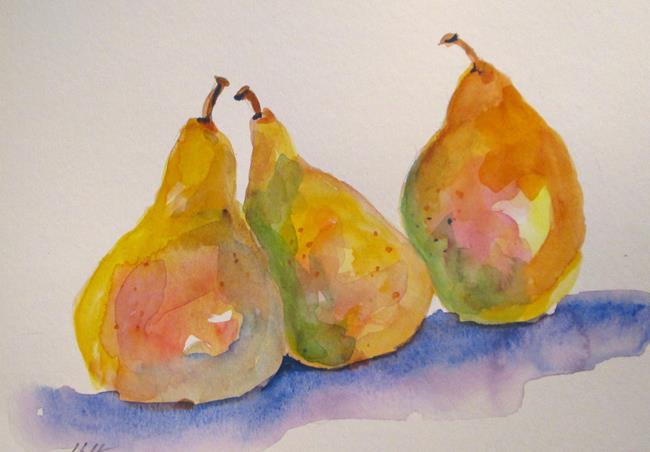 Art: Fancy Pears by Artist Delilah Smith