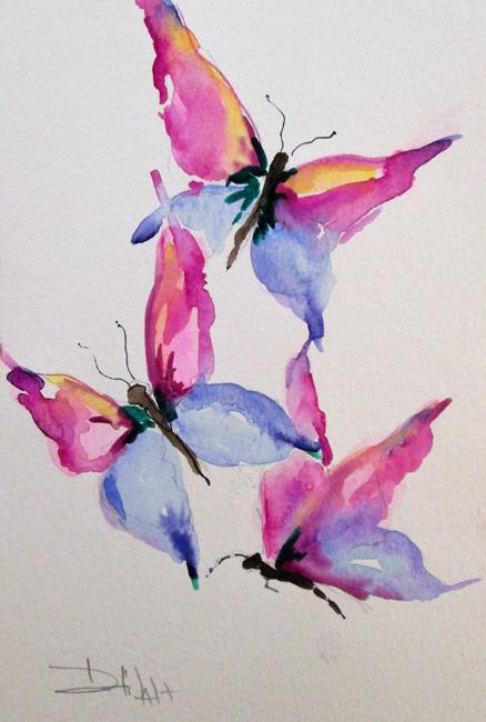 Art: Butterflies No. 8 by Artist Delilah Smith