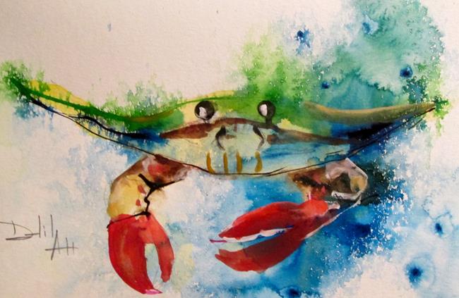 Art: Crab No. 28 by Artist Delilah Smith