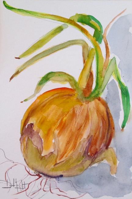 Art: Onions No. 4 by Artist Delilah Smith