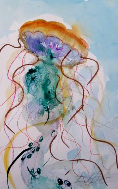 Art: Jellyfish No. 18 by Artist Delilah Smith