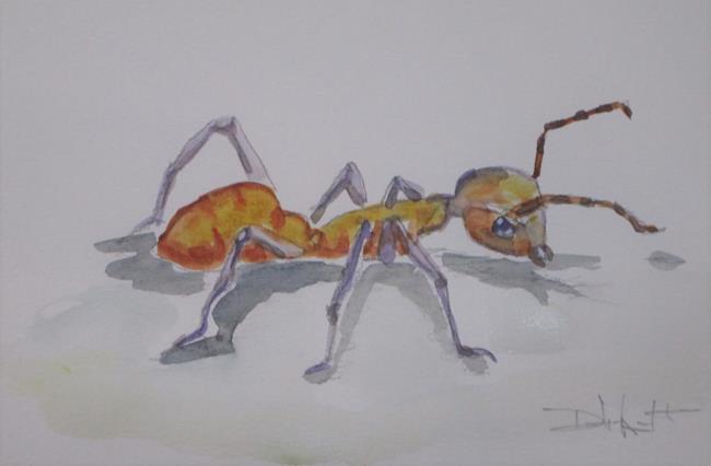Art: Brown Ant by Artist Delilah Smith
