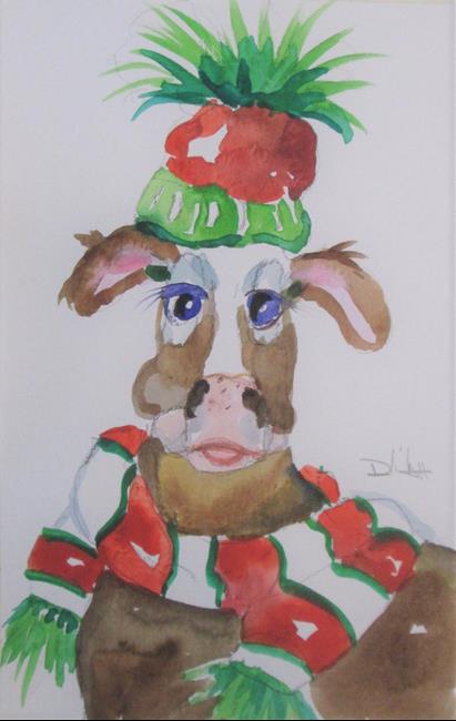 Art: Cold Cow by Artist Delilah Smith