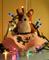 Art: Rizzo A Christmas Corgi Original Art Doll Ornament by Artist Cathy Santarsiero