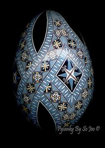 Detail Image for art Blue Geometric