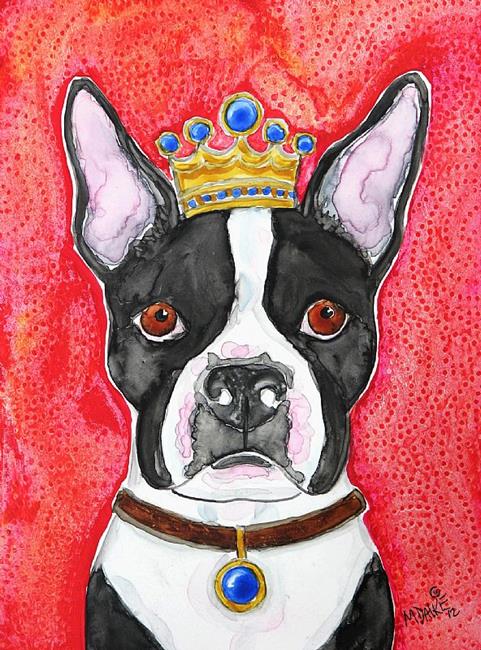 Art: King Bostonale by Artist Melinda Dalke