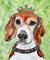 Art: King Spike Beagle Dog.jpg by Artist Melinda Dalke