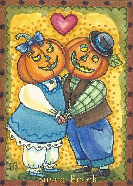 Art: JACK AND JILL by Artist Susan Brack