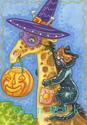Art: TRICK AND TREAT by Artist Susan Brack