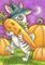 Art: CARROT FOR A RABBIT'S BREW by Artist Susan Brack