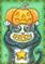 Art: CANDY CORN SMILE by Artist Susan Brack