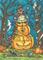 Art: QUEEN FOR A HALLOWS EVE DAY by Artist Susan Brack